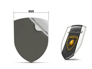 Lamborghini Logosticker Business Sport Tuning Anpassbar